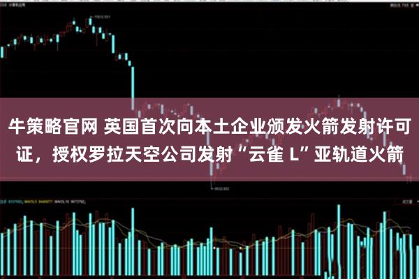 牛策略官网 英国首次向本土企业颁发火箭发射许可证，授权罗拉天空公司发射“云雀 L”亚轨道火箭