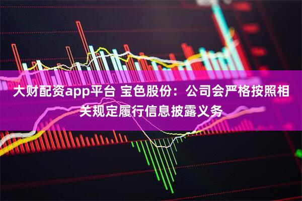 大财配资app平台 宝色股份：公司会严格按照相关规定履行信息披露义务